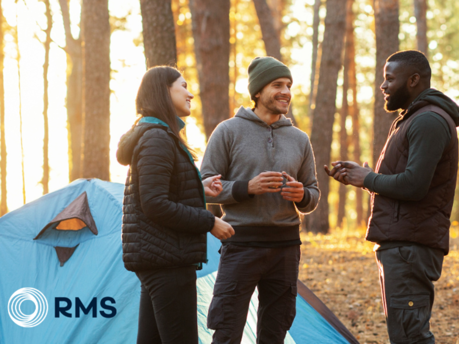 RMS Campers Have a Morning Talk At Their Tent og:image