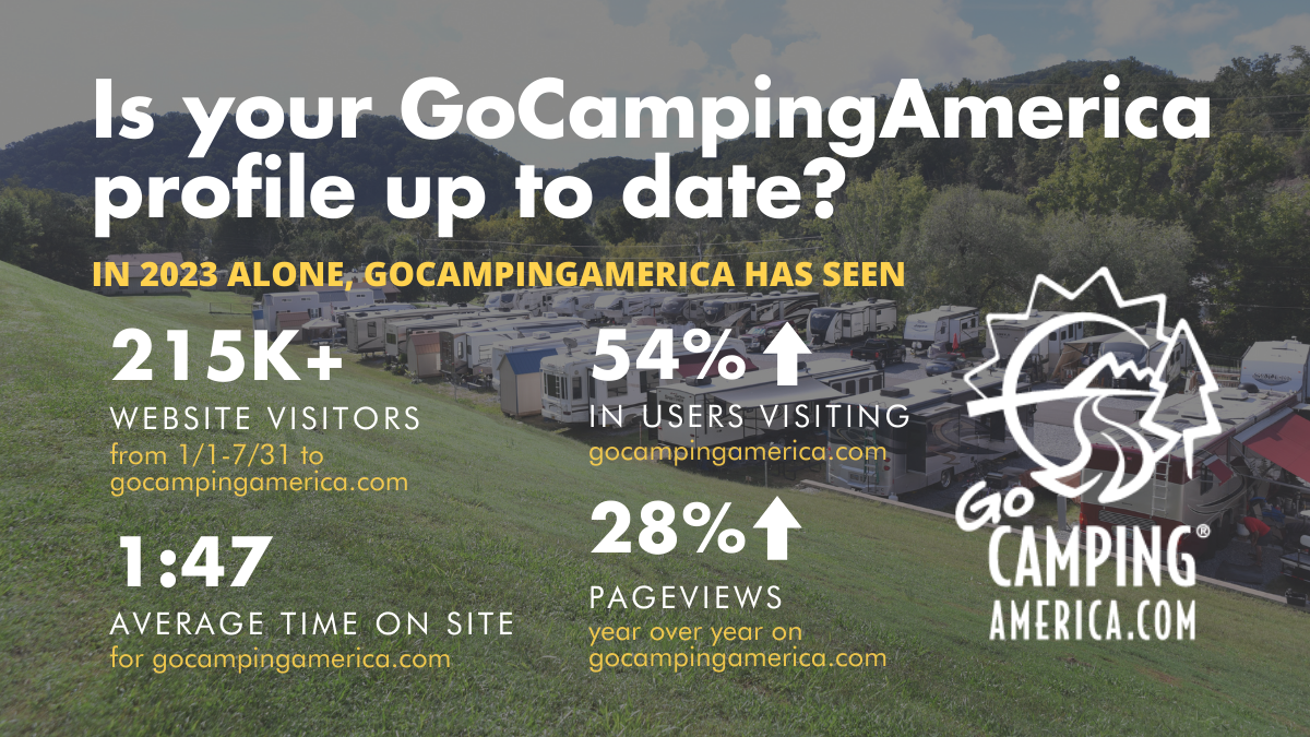 Is your GoCampingAmerica profile up to date?